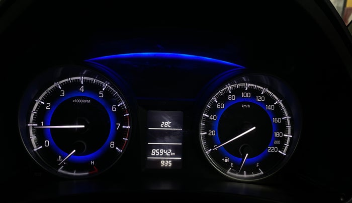2017 Maruti Baleno DELTA PETROL 1.2, Petrol, Manual, 85,934 km, Odometer Image