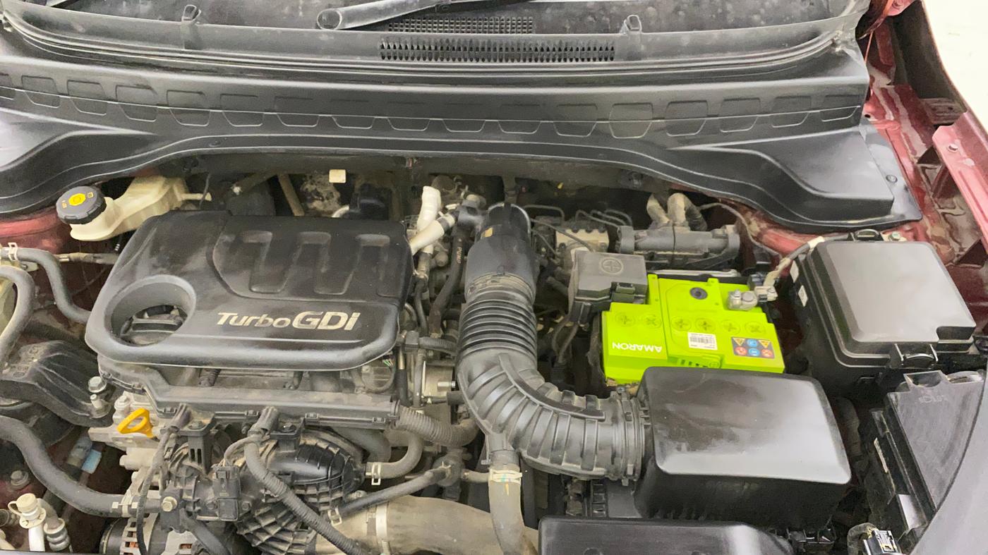 2020 KIA SONET HTX 1.0 IMT, Petrol, Manual, 71,191 km, Engine View - Left