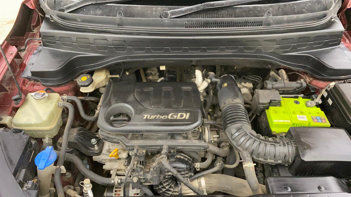 2020 KIA SONET HTX 1.0 IMT, Petrol, Manual, 71,191 km, Engine View - Right