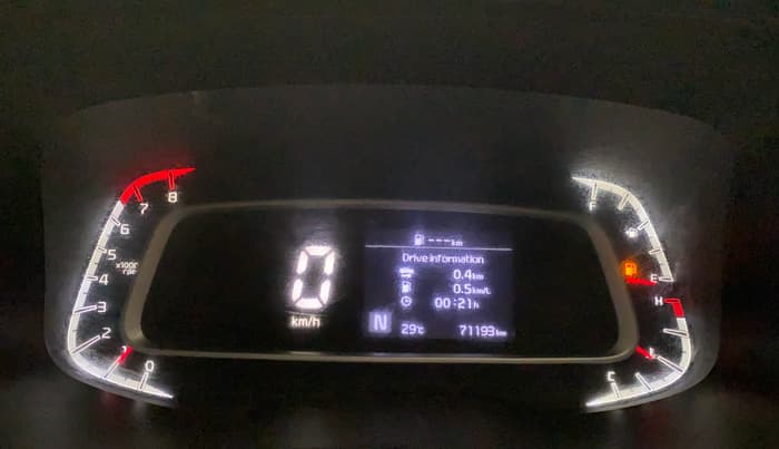 2020 KIA SONET HTX 1.0 IMT, Petrol, Manual, 71,191 km, Odometer Image