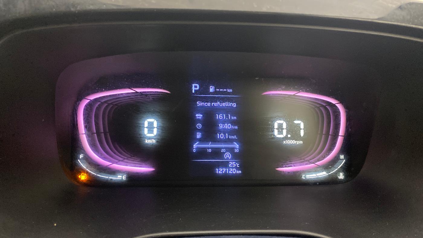 2023 KIA CARENS LUXURY PLUS 1.5 DIESEL AT 7 STR, Diesel, Automatic, 1,27,119 km, Odometer Image