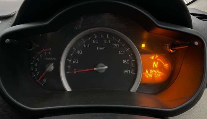 2015 Maruti Celerio VXI AMT, Petrol, Automatic, 61,845 km, Odometer Image