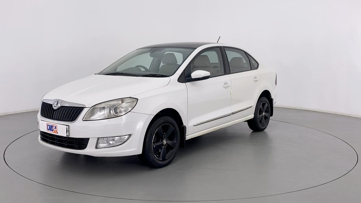 2016 Skoda Rapid 1.6 MPI MT STYLE PLUS, Petrol, Manual, 51,311 km, Left Front Diagonal