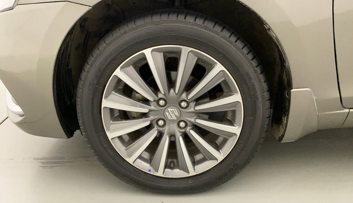 2021 Maruti Ciaz ALPHA 1.5 SHVS PETROL, Petrol, Manual, 30,199 km, Left Front Wheel