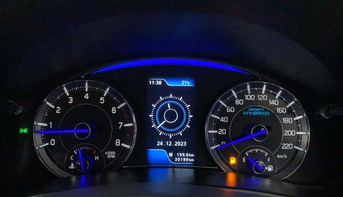 2021 Maruti Ciaz ALPHA 1.5 SHVS PETROL, Petrol, Manual, 30,199 km, Odometer Image