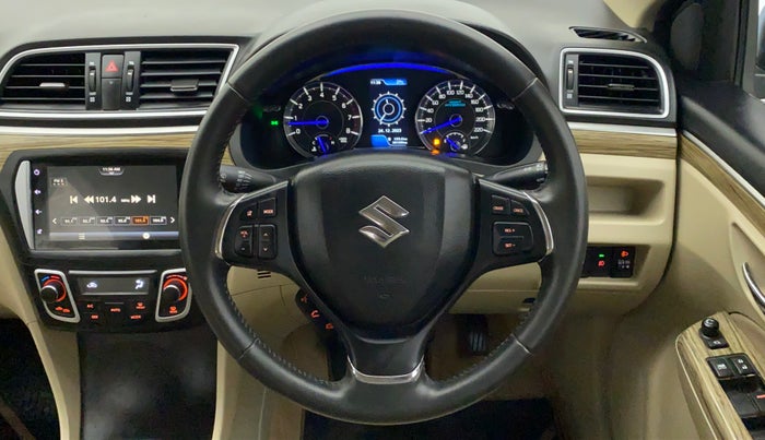 2021 Maruti Ciaz ALPHA 1.5 SHVS PETROL, Petrol, Manual, 30,199 km, Steering Wheel Close Up