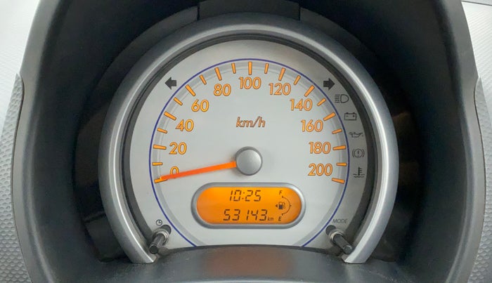 2010 Maruti Ritz LXI, Petrol, Manual, 53,142 km, Odometer Image