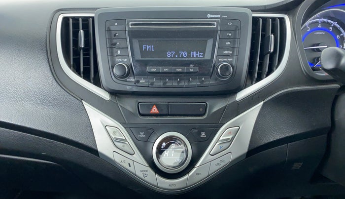 2016 Maruti Baleno DELTA PETROL 1.2, Petrol, Manual, 37,078 km, Air Conditioner
