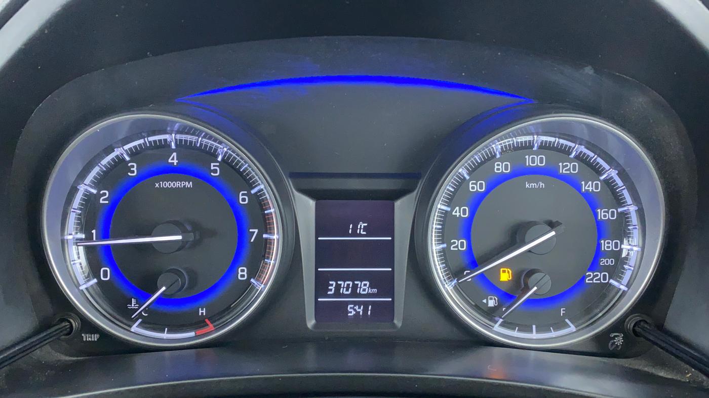 2016 Maruti Baleno DELTA PETROL 1.2, Petrol, Manual, 37,078 km, Odometer Image
