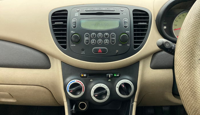 2010 Hyundai i10 SPORTZ 1.2, Petrol, Manual, 1,23,517 km, Air Conditioner
