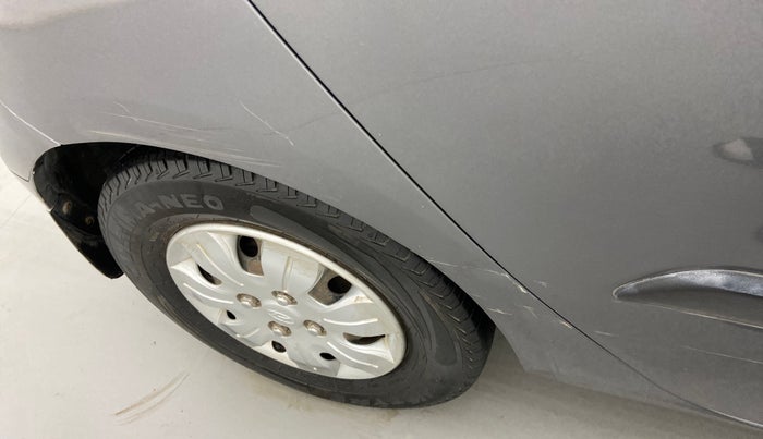 2010 Hyundai i10 SPORTZ 1.2, Petrol, Manual, 1,23,517 km, Right quarter panel - Slightly dented