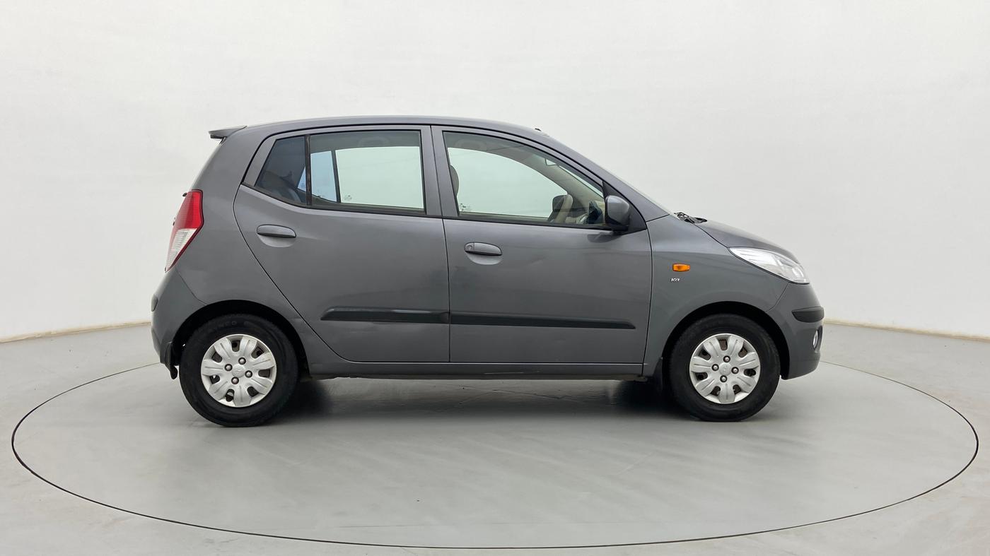 2010 Hyundai i10 SPORTZ 1.2, Petrol, Manual, 1,23,517 km, Right Side View
