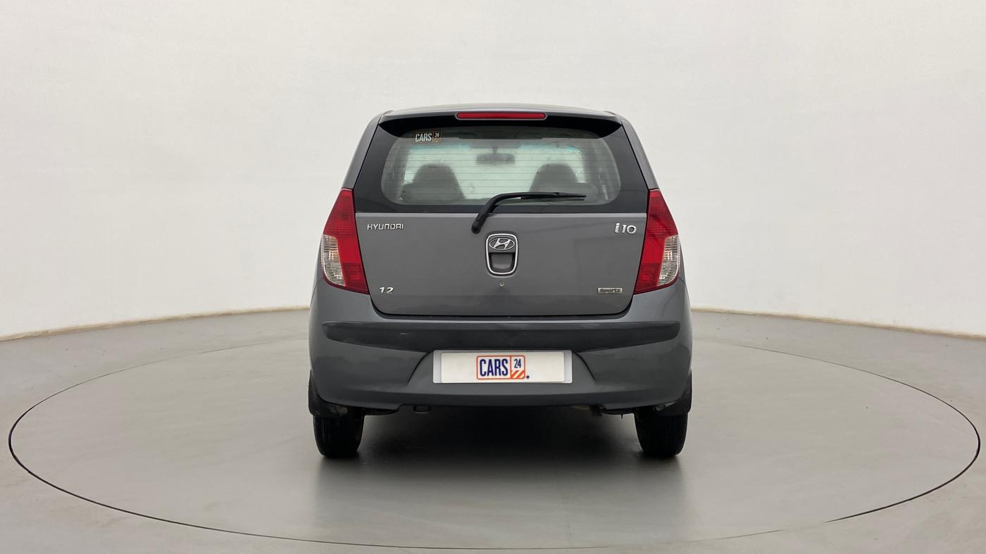 2010 Hyundai i10 SPORTZ 1.2, Petrol, Manual, 1,23,517 km, Back/Rear