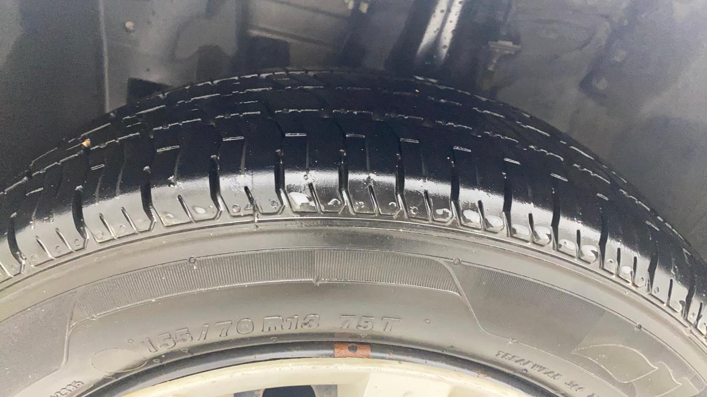 2018 Datsun Go Plus T, Petrol, Manual, 92,703 km, Left Front Tyre Tread