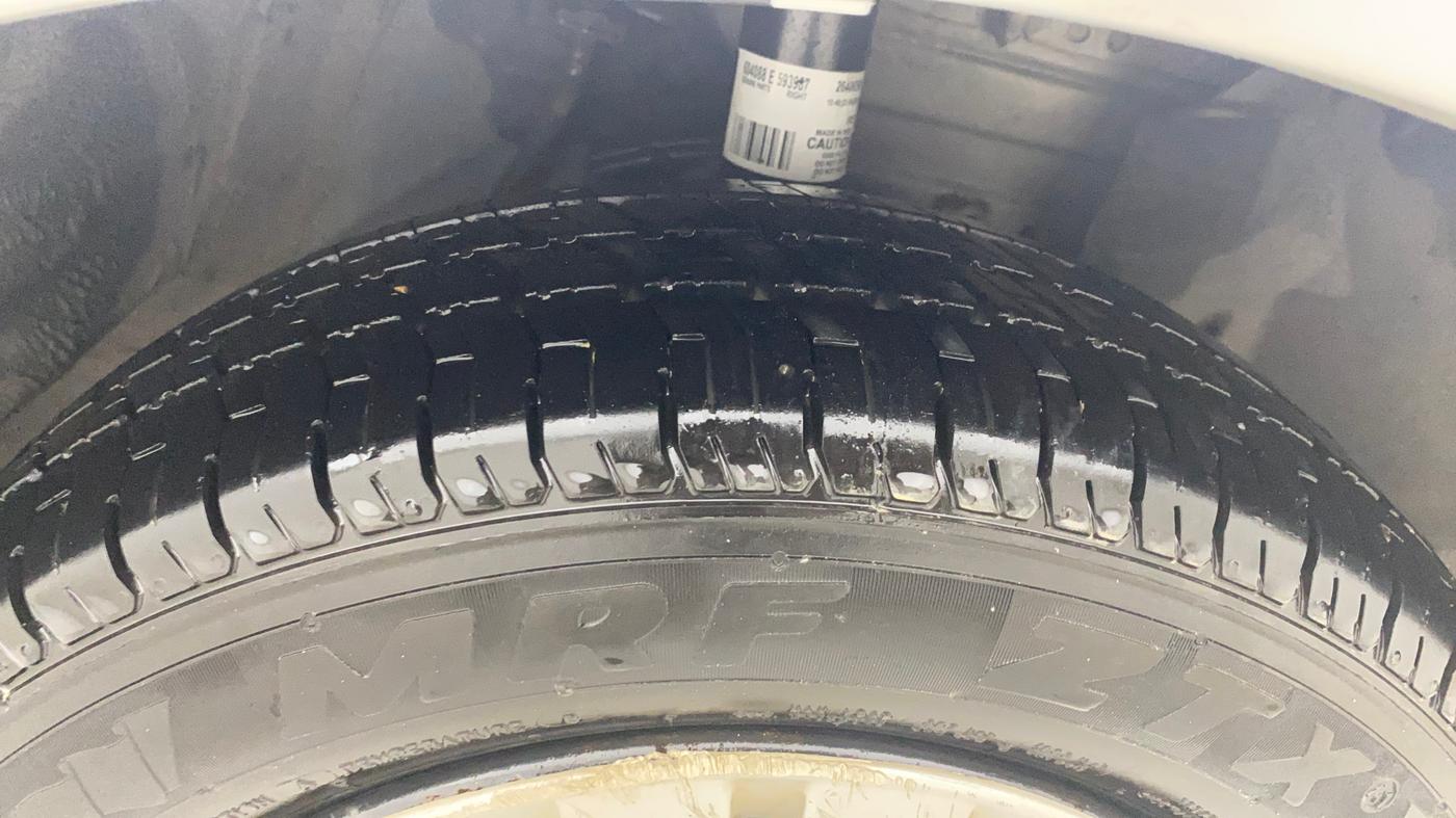2018 Datsun Go Plus T, Petrol, Manual, 92,703 km, Right Front Tyre Tread