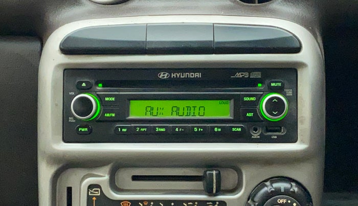2011 Hyundai Santro Xing GLS, Petrol, Manual, 49,535 km, Infotainment System