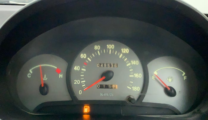 2011 Hyundai Santro Xing GLS, Petrol, Manual, 49,535 km, Odometer Image