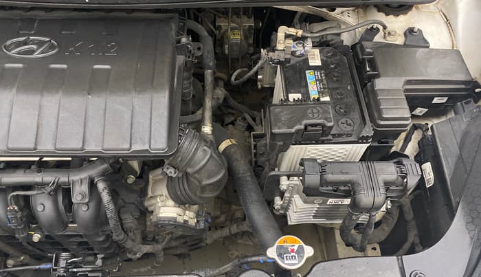 2022 Hyundai GRAND I10 NIOS ASTA AMT 1.2 KAPPA VTVT, Petrol, Automatic, 20,595 km, Engine View - Left