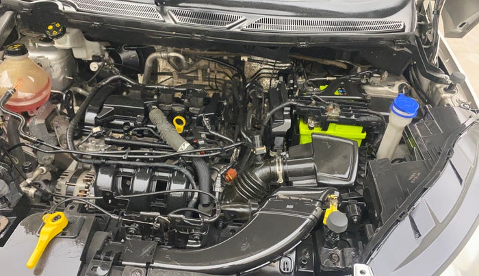 2017 Ford Ecosport TITANIUM + 1.5L PETROL AT, Petrol, Automatic, 51,929 km, Engine View - Left