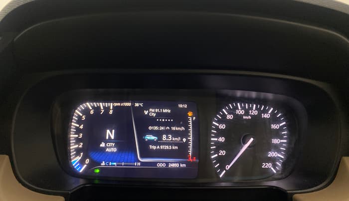 2022 Tata PUNCH CREATIVE 1.2 AMT KAZIRANGA EDITION , Petrol, Automatic, 24,884 km, Odometer Image