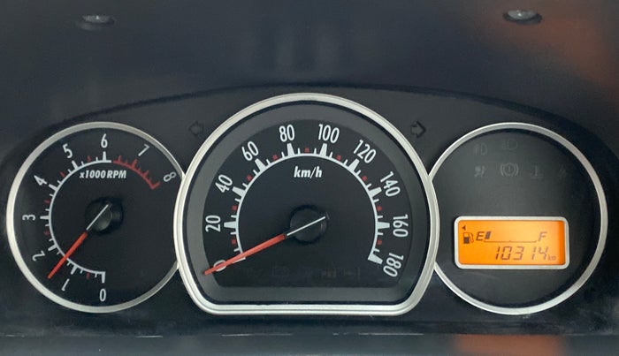 2013 Maruti Alto K10 VXI, Petrol, Manual, 10,313 km, Odometer Image