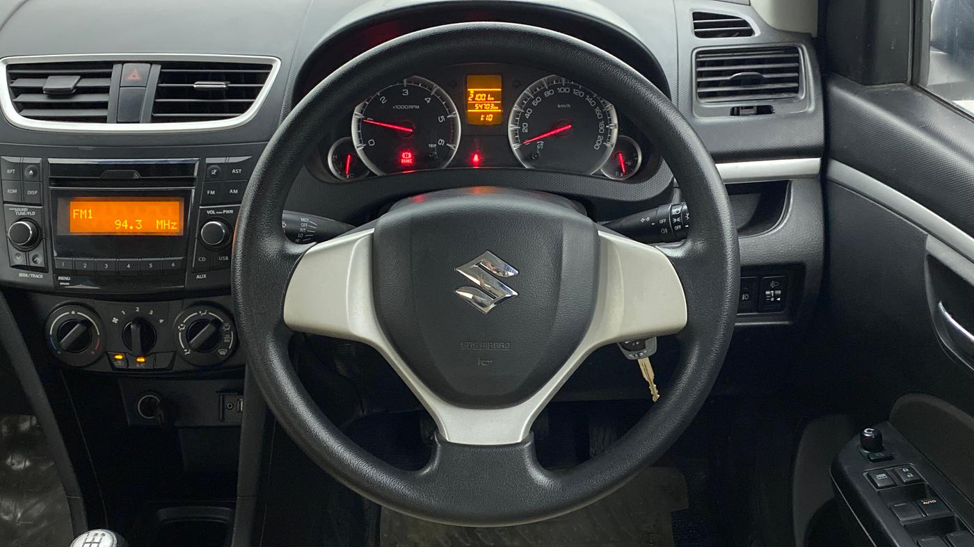 2017 Maruti Swift VDI ABS, Diesel, Manual, 54,502 km, Steering Wheel Close Up