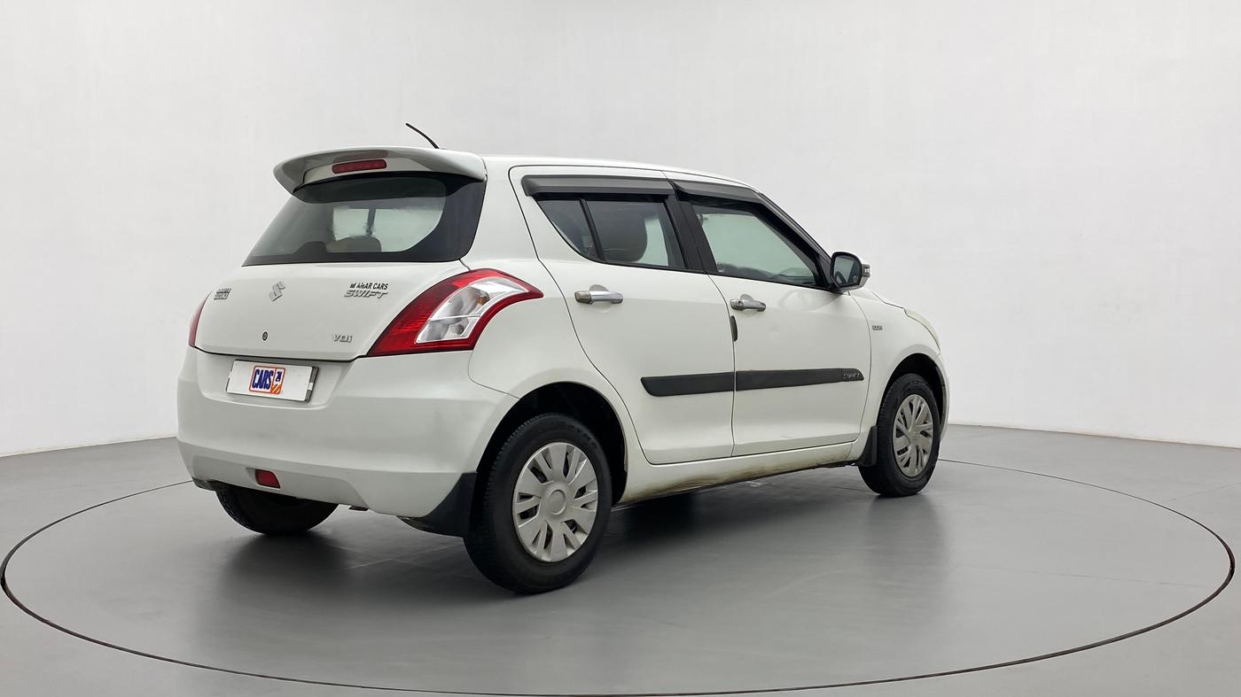 2017 Maruti Swift VDI ABS, Diesel, Manual, 54,502 km, Right Back Diagonal