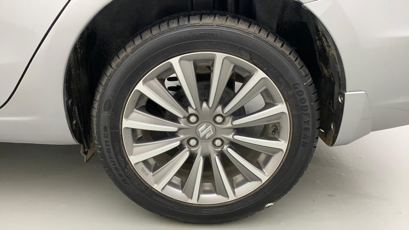 2020 Maruti Ciaz ALPHA  AT 1.5 SHVS PETROL, Petrol, Automatic, 61,972 km, Left Rear Wheel