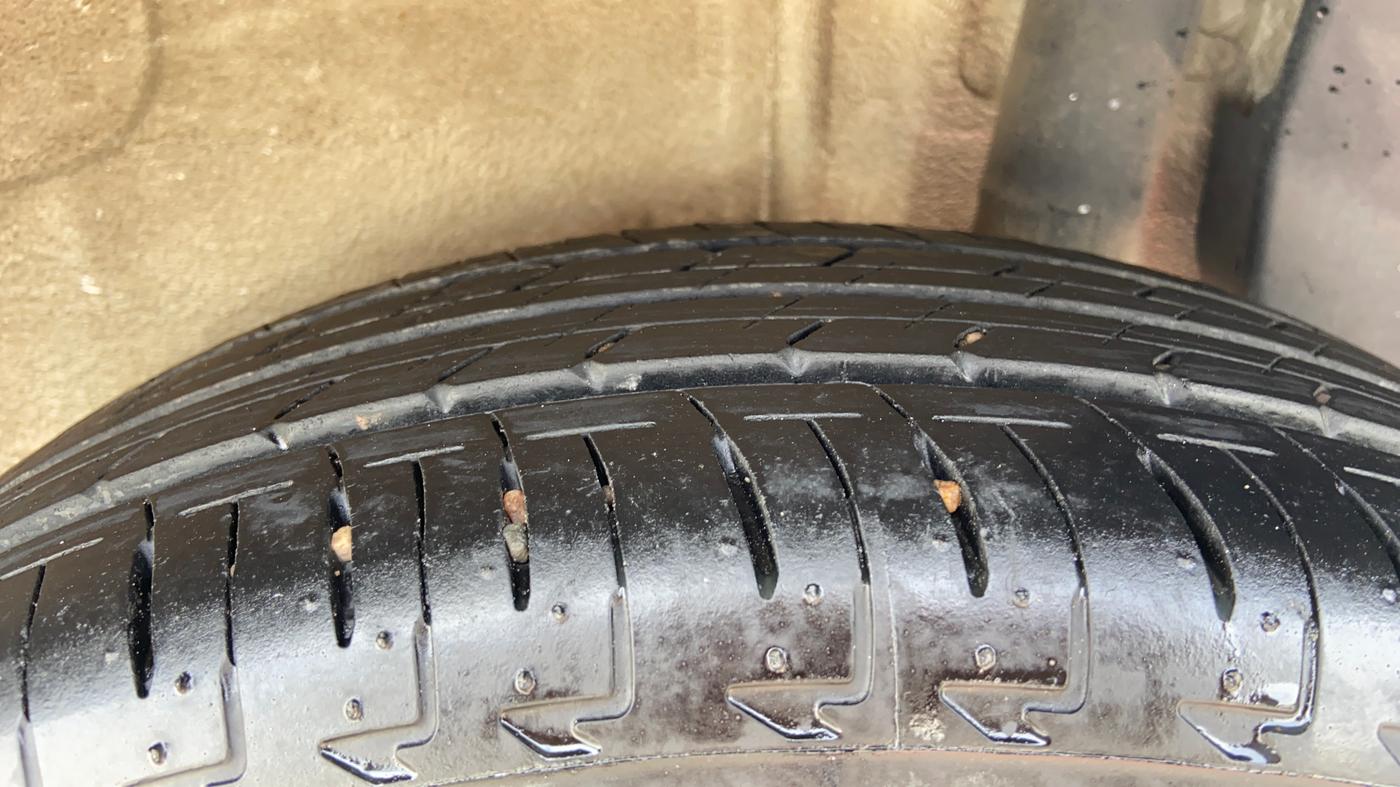 2024 Maruti IGNIS ALPHA 1.2, Petrol, Manual, 11,776 km, Left Rear Tyre Tread