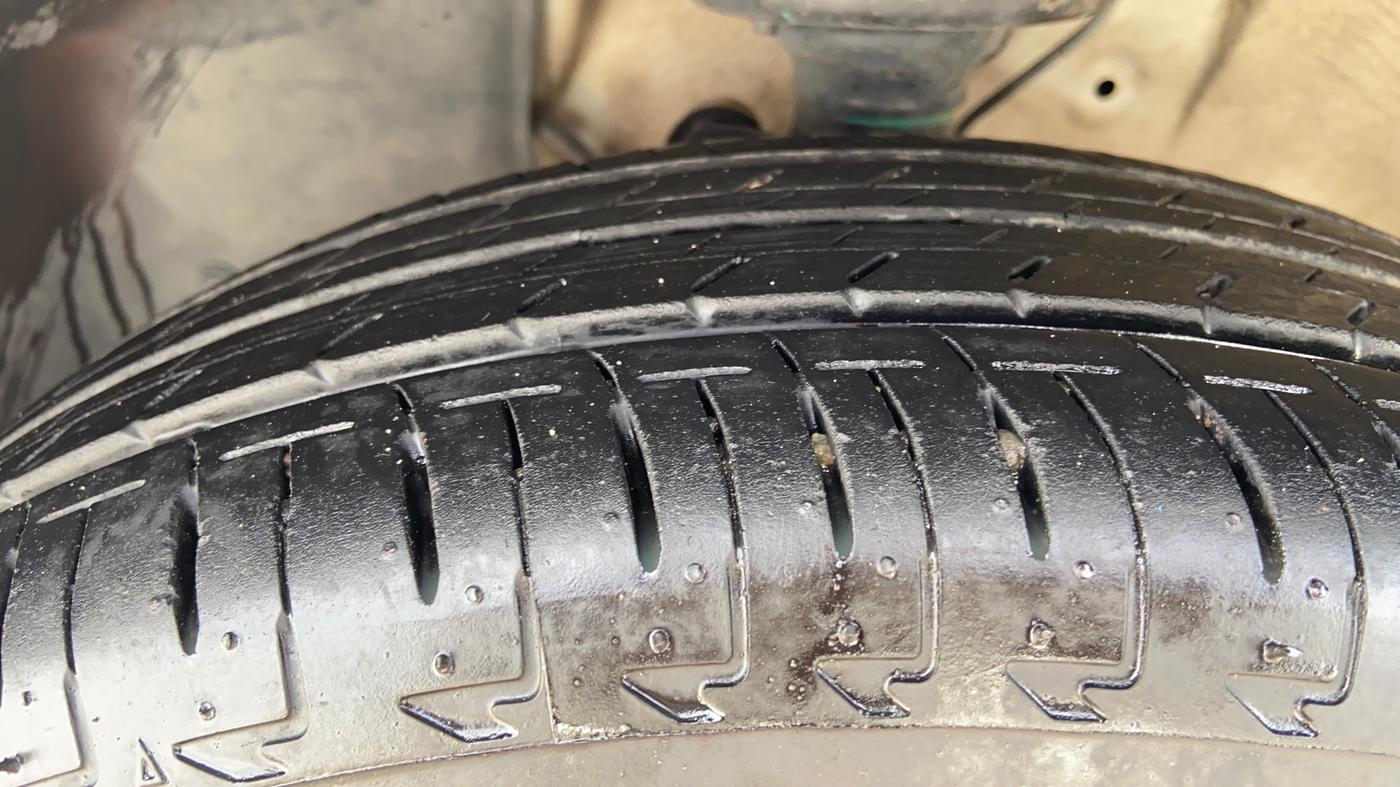 2024 Maruti IGNIS ALPHA 1.2, Petrol, Manual, 11,776 km, Left Front Tyre Tread