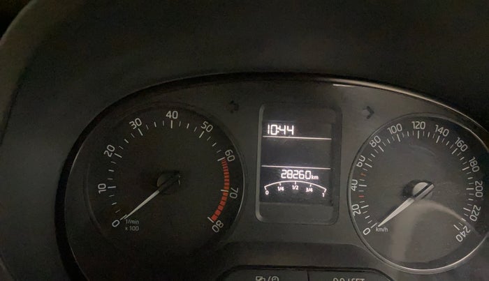 2019 Skoda Rapid 1.6 MPI ACTIVE, Petrol, Manual, 28,260 km, Odometer Image