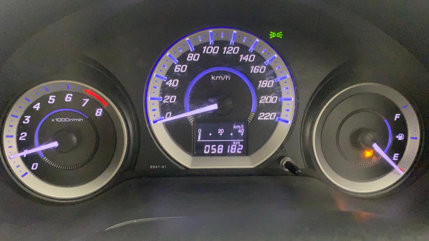 2012 Honda City 1.5L I-VTEC V MT, Petrol, Manual, 58,182 km, Odometer Image