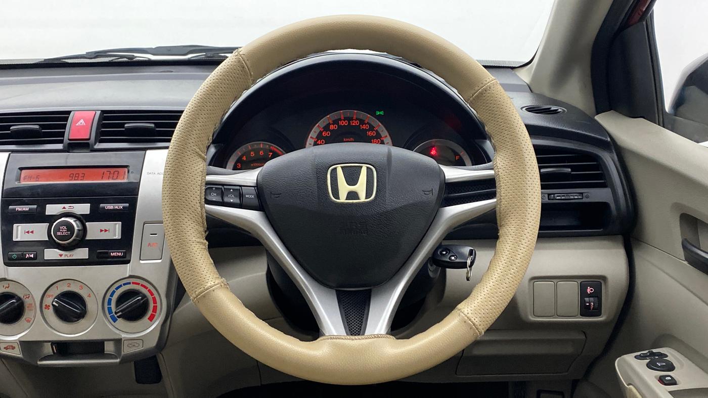 2009 Honda City S MT PETROL, Petrol, Manual, 66,251 km, Steering Wheel Close Up