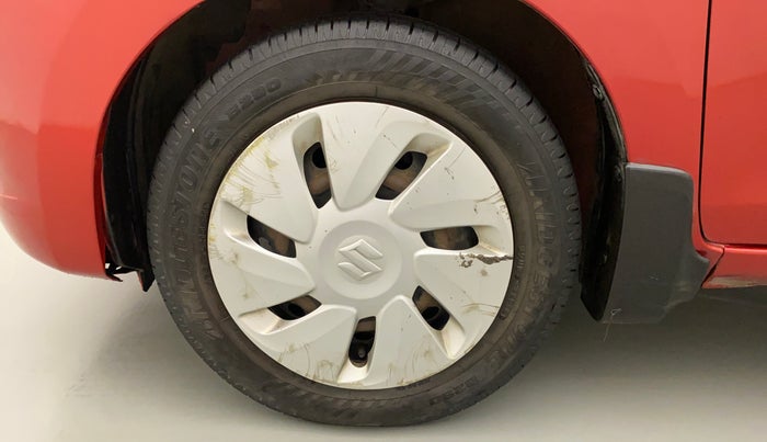2014 Maruti Celerio VXI CNG, CNG, Manual, 88,175 km, Left Front Wheel