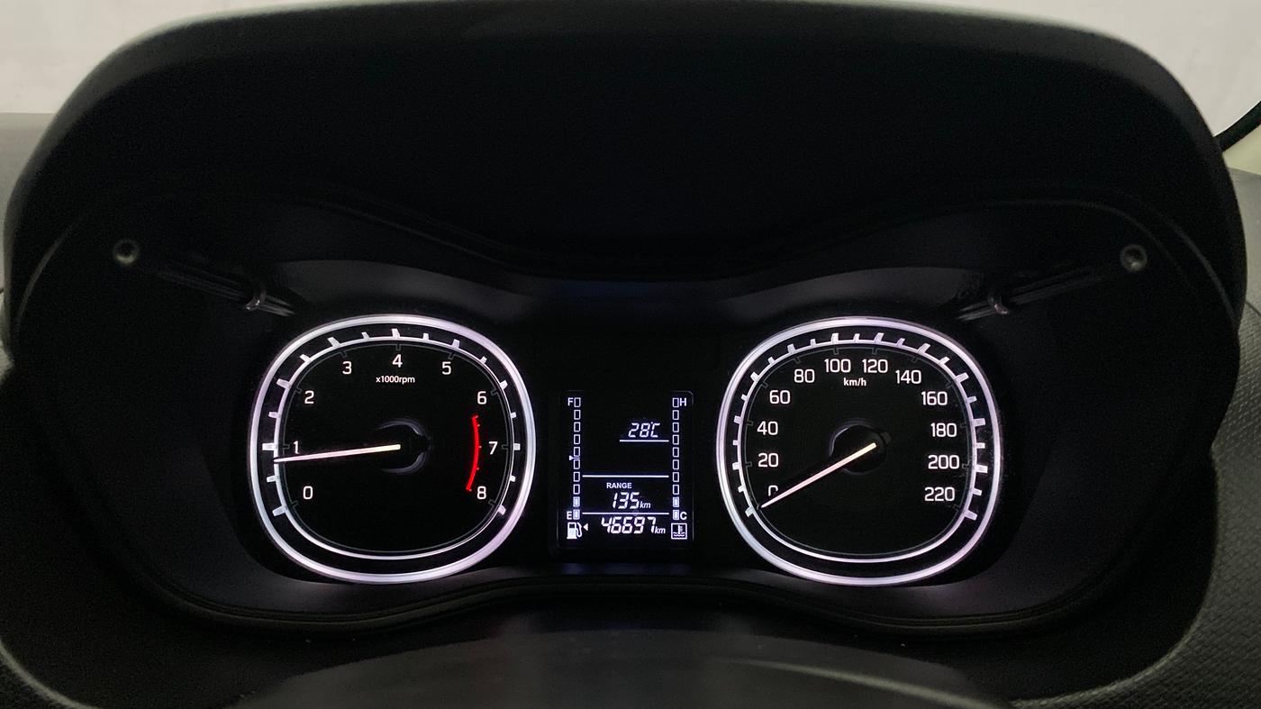 2020 Maruti Vitara Brezza ZXI, Petrol, Manual, 46,696 km, Odometer Image