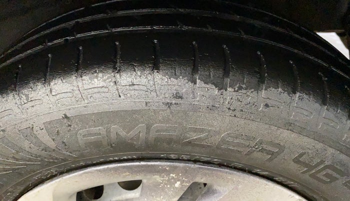 2021 Hyundai AURA S 1.2 CNG, CNG, Manual, 61,297 km, Left Rear Tyre Tread