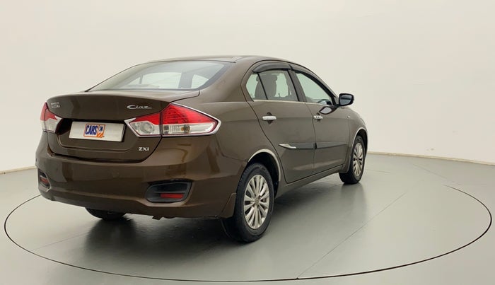 2015 Maruti Ciaz ZXI, Petrol, Manual, 86,689 km, Right Back Diagonal