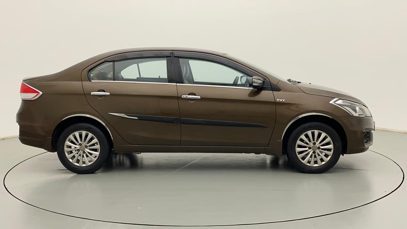 2015 Maruti Ciaz ZXI, Petrol, Manual, 86,689 km, Right Side View