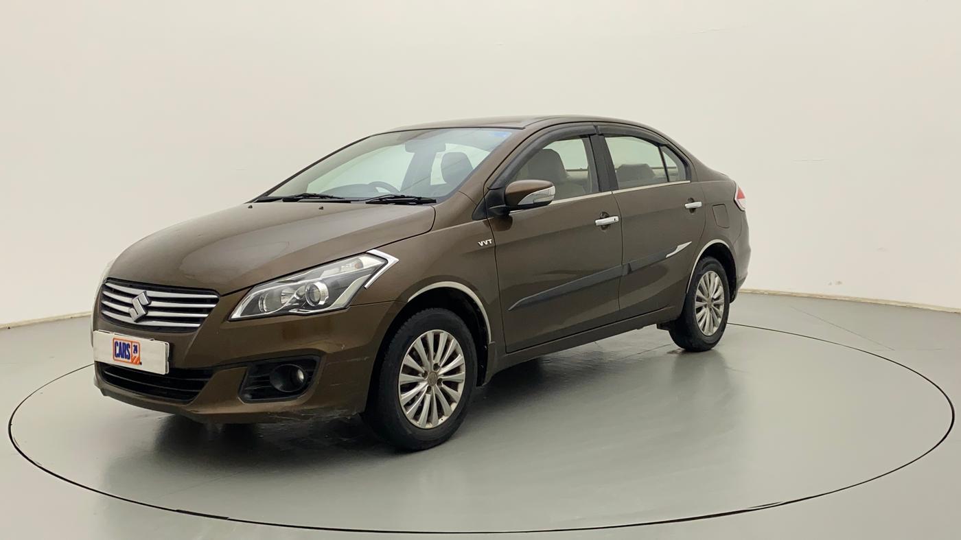 2015 Maruti Ciaz ZXI, Petrol, Manual, 86,689 km, Left Front Diagonal