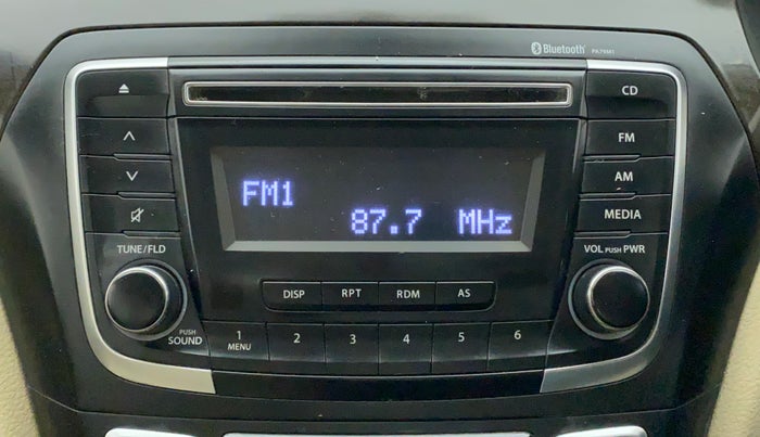 2015 Maruti Ciaz ZXI, Petrol, Manual, 86,689 km, Infotainment System