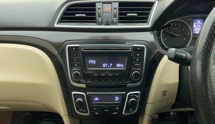 2015 Maruti Ciaz ZXI, Petrol, Manual, 86,689 km, Air Conditioner