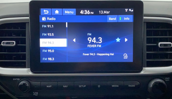 2019 Hyundai VENUE SX PLUS 1.0 TURBO DCT, Petrol, Automatic, 30,930 km, Infotainment System