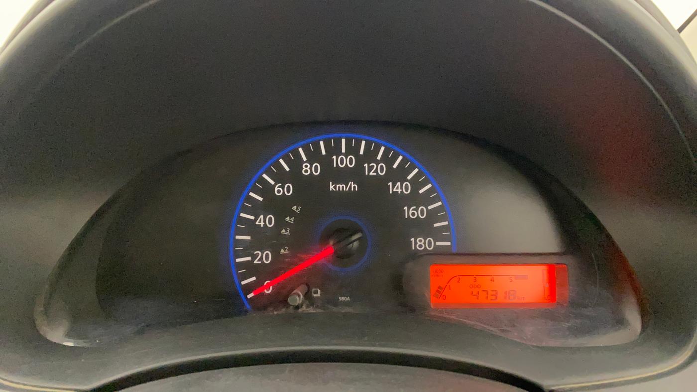 2016 Datsun Go T, Petrol, Manual, 47,359 km, Odometer Image