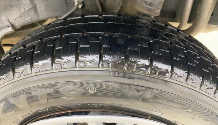 2016 Datsun Go T, Petrol, Manual, 47,317 km, Left Rear Tyre Tread