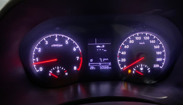 2018 Hyundai Verna 1.6 VTVT SX, Petrol, Manual, 50,549 km, Odometer Image