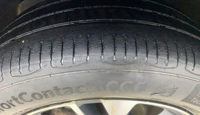 2018 Tata TIGOR XZ PLUS PETROL, Petrol, Manual, 1,00,922 km, Left Front Tyre Tread