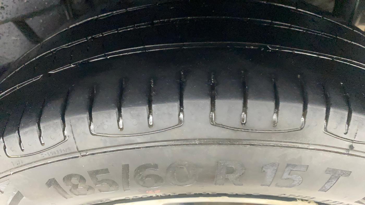 2018 Tata TIGOR XZ PLUS PETROL, Petrol, Manual, 1,00,922 km, Left Rear Tyre Tread