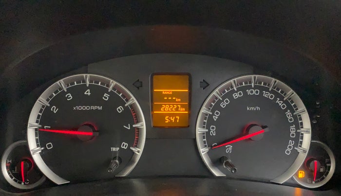 2016 Maruti Swift Dzire VXI, Petrol, Manual, 28,227 km, Odometer Image
