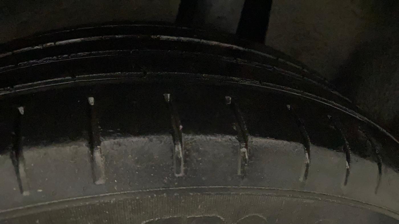2019 Toyota Glanza V CVT, Petrol, Automatic, 82,020 km, Left Rear Tyre Tread