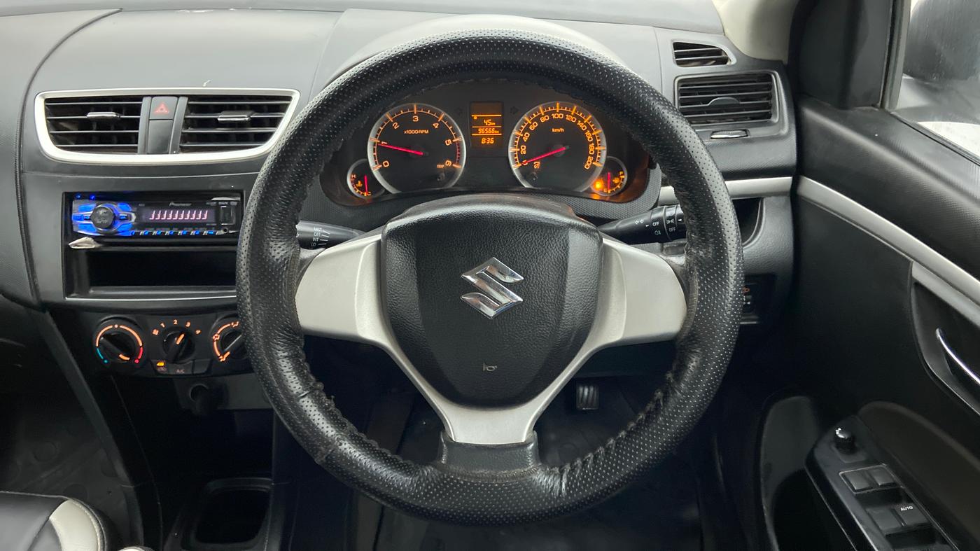 2013 Maruti Swift VDI, Diesel, Manual, 96,566 km, Steering Wheel Close Up